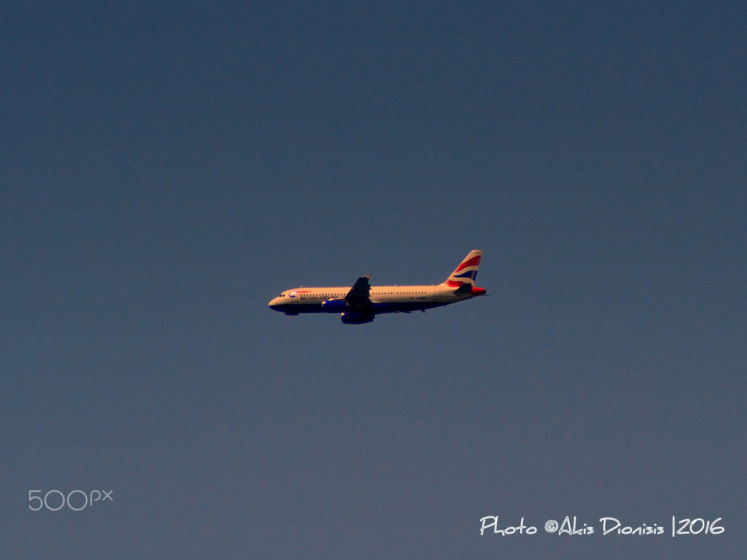 Sigma 70-210mm F4-5.6 UC-II sample photo. A320-232 - british airways photography