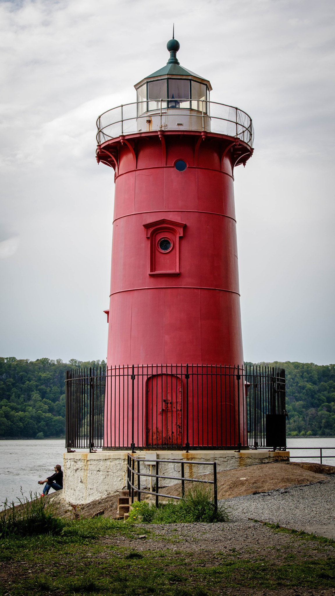 Canon EOS M3 + Canon EF 24-105mm F4L IS USM sample photo. Little red lighthouse nyc photography