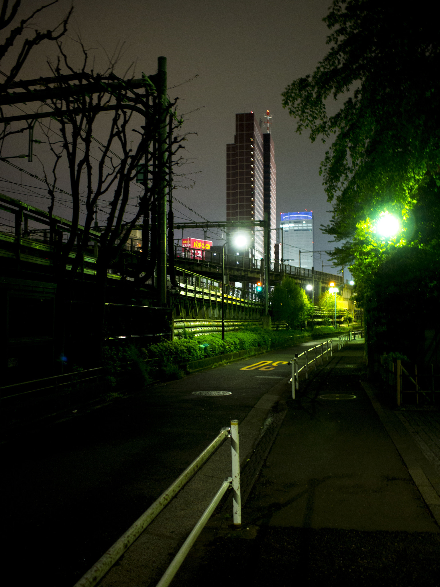 Olympus PEN E-P3 + Olympus M.Zuiko Digital 17mm F1.8 sample photo. Night light photography