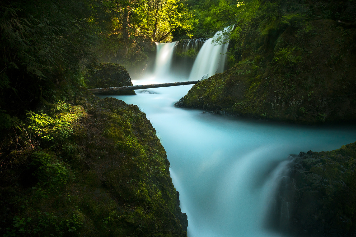Sony a7R II + Canon EF 17-40mm F4L USM sample photo. Spirit falls slowed down photography