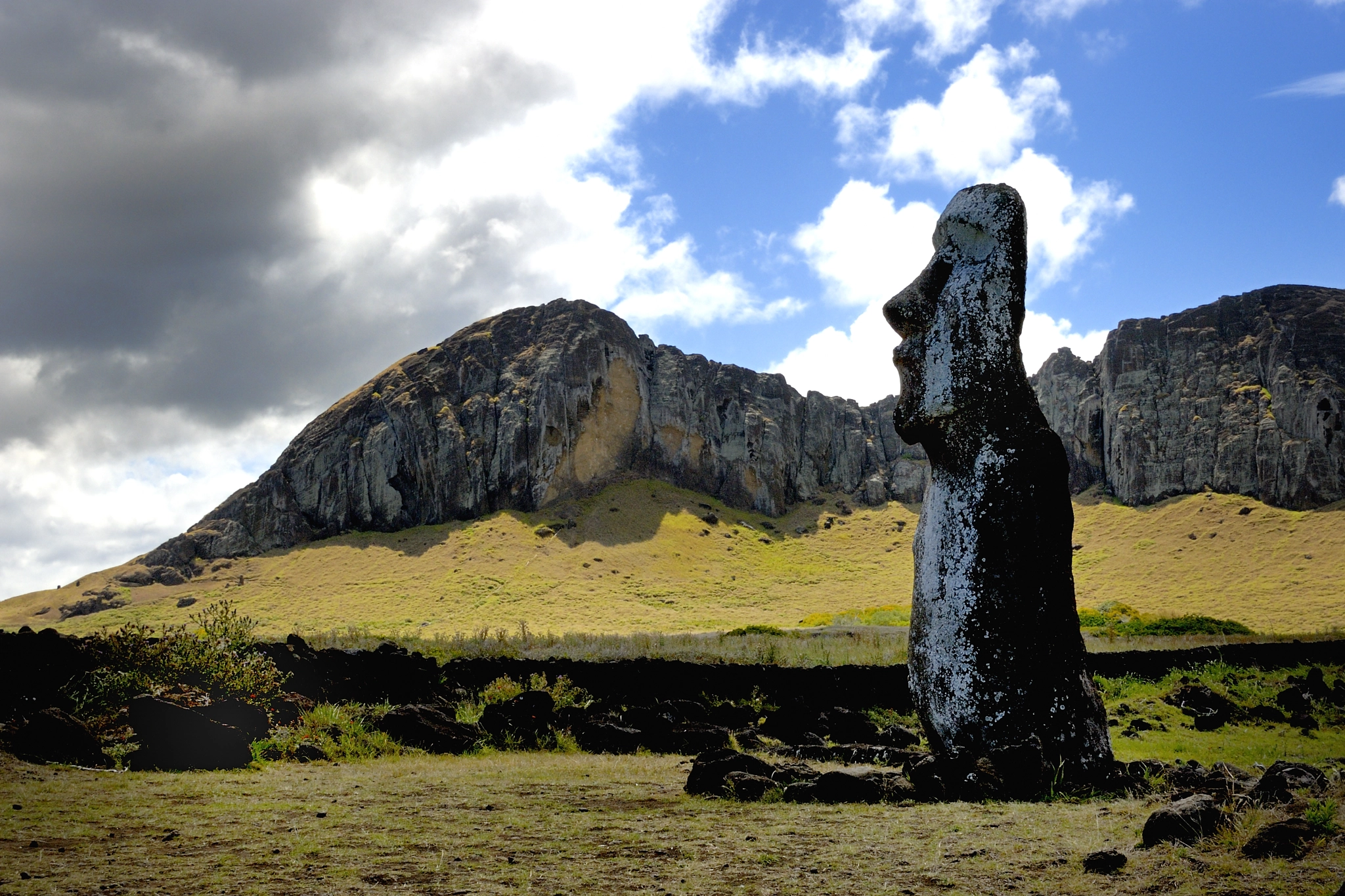 Nikon D200 sample photo. The traveling moai photography