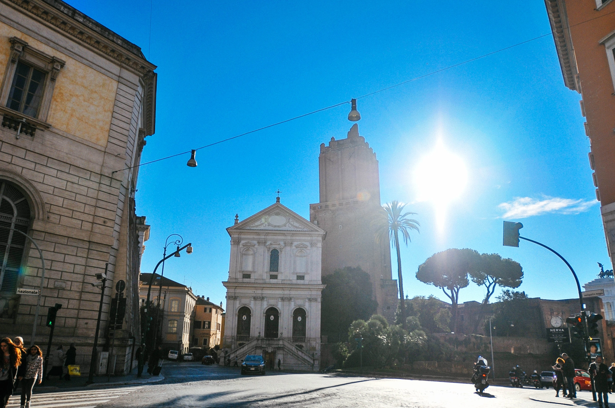 Nikon AF-S Nikkor 17-35mm F2.8D ED-IF sample photo. Rome photography