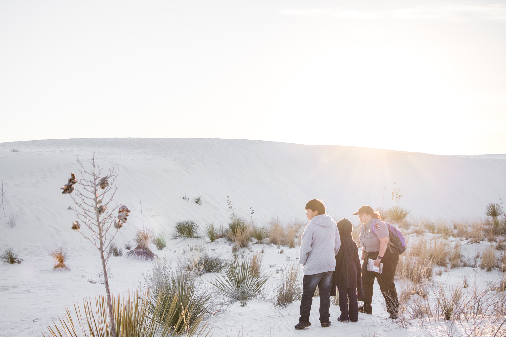 Canon EOS 750D (EOS Rebel T6i / EOS Kiss X8i) sample photo. White sands national monument photography