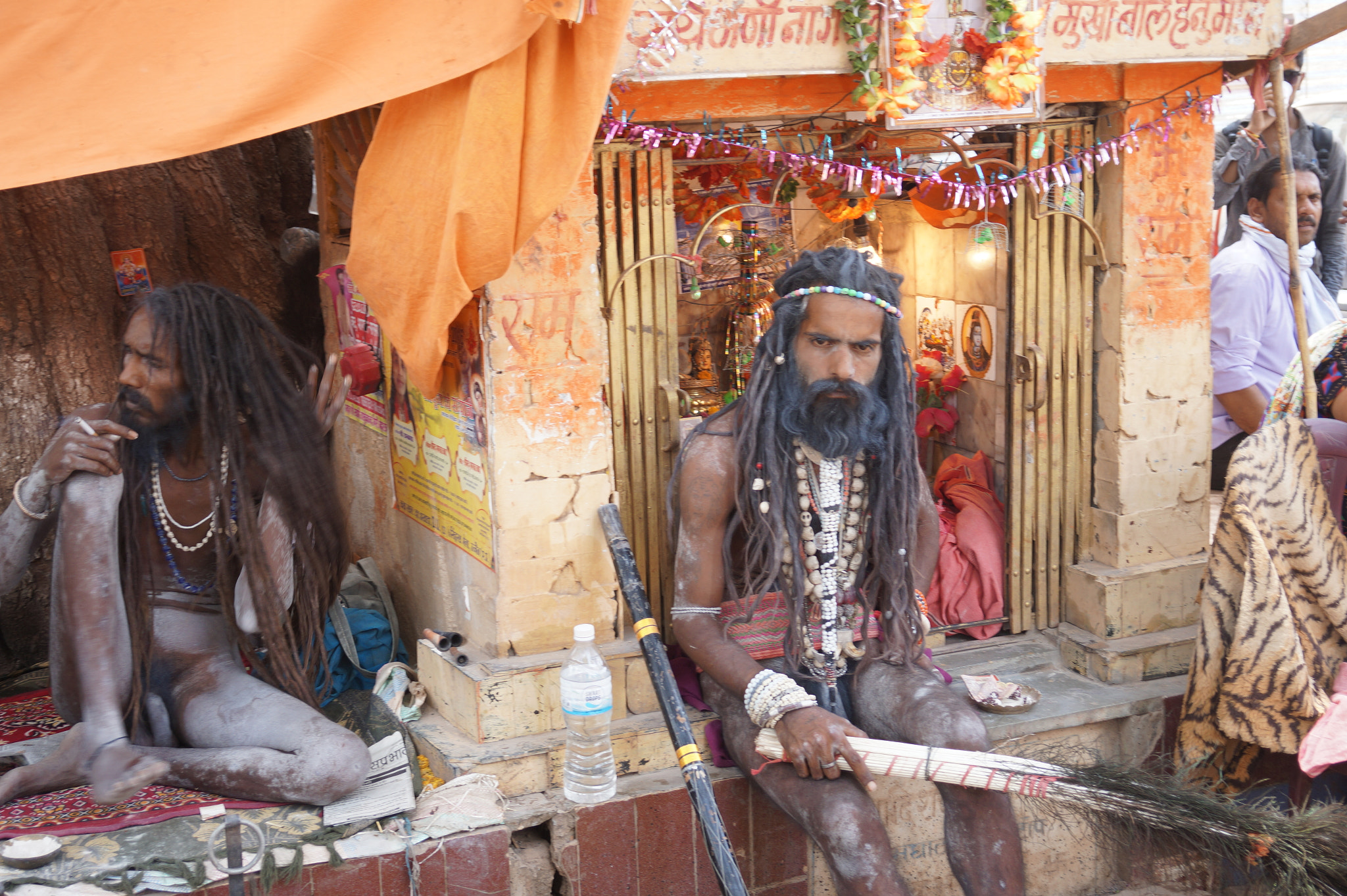 Sony Alpha a3500 + Sony E 18-50mm F4-5.6 sample photo. Naga sadhu (saint) at ujjain (india) kumbh photography