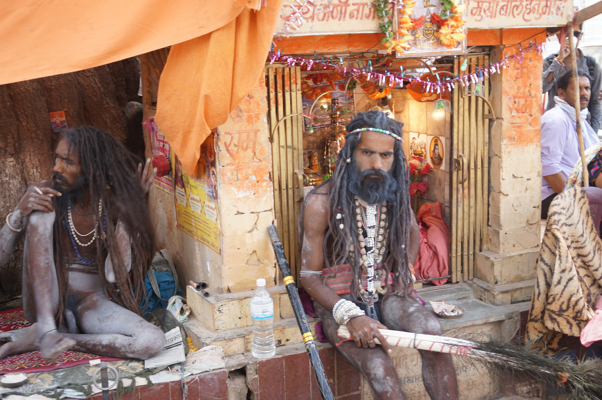 Sony E 18-50mm F4-5.6 sample photo. Naga sadhu (saint) at ujjain (india) kumbh photography