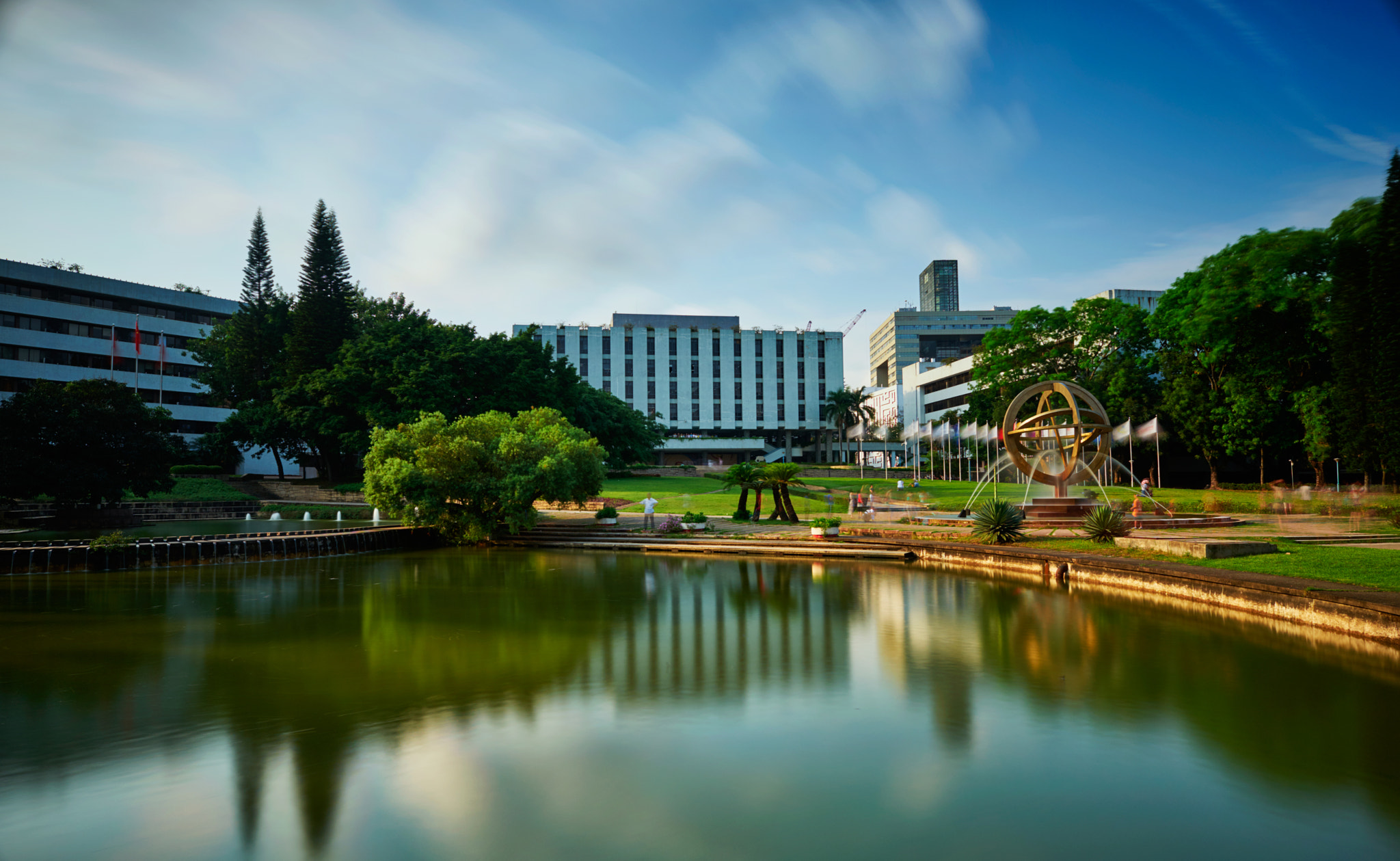 Sony a7 II + 20mm F2.8 sample photo. Center of shenzhen university  photography