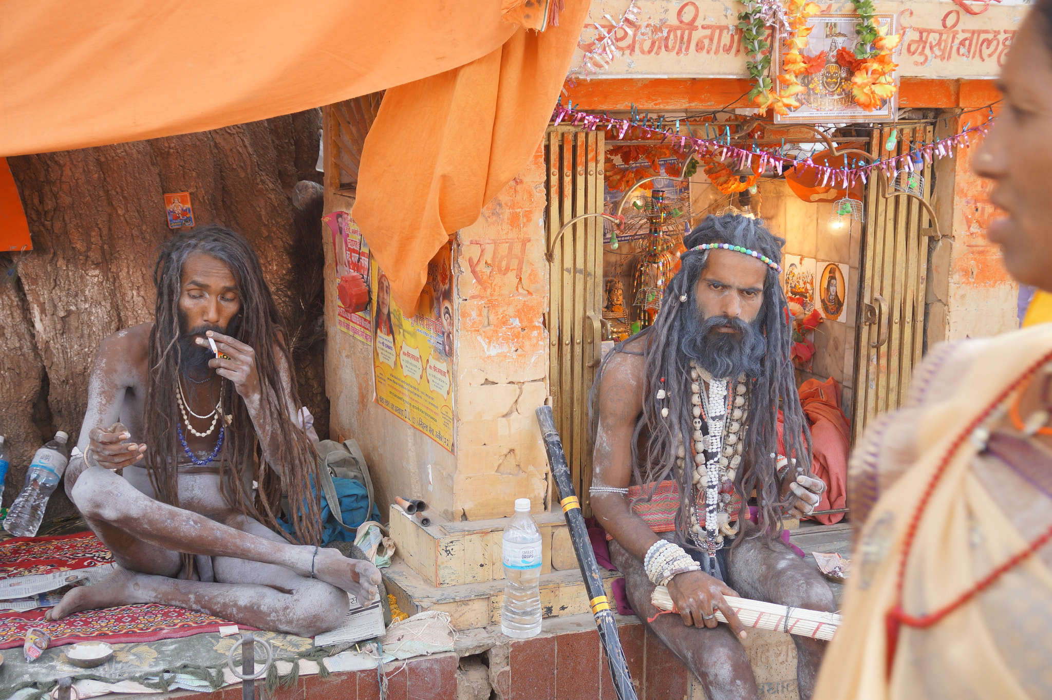 Sony E 18-50mm F4-5.6 sample photo. Naga sadhu photography
