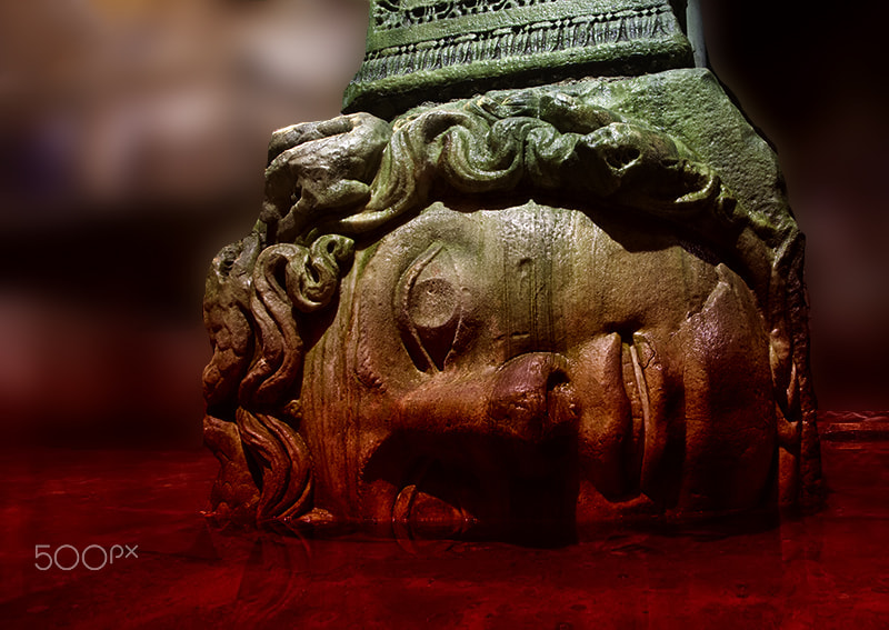 Tamron AF 19-35mm f/3.5-4.5 sample photo. Head of medusa photography