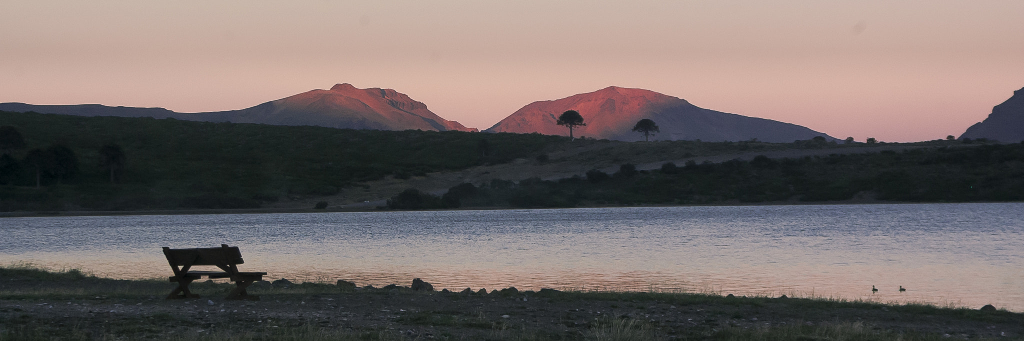 Nikon D70s sample photo. Lago caviahue photography