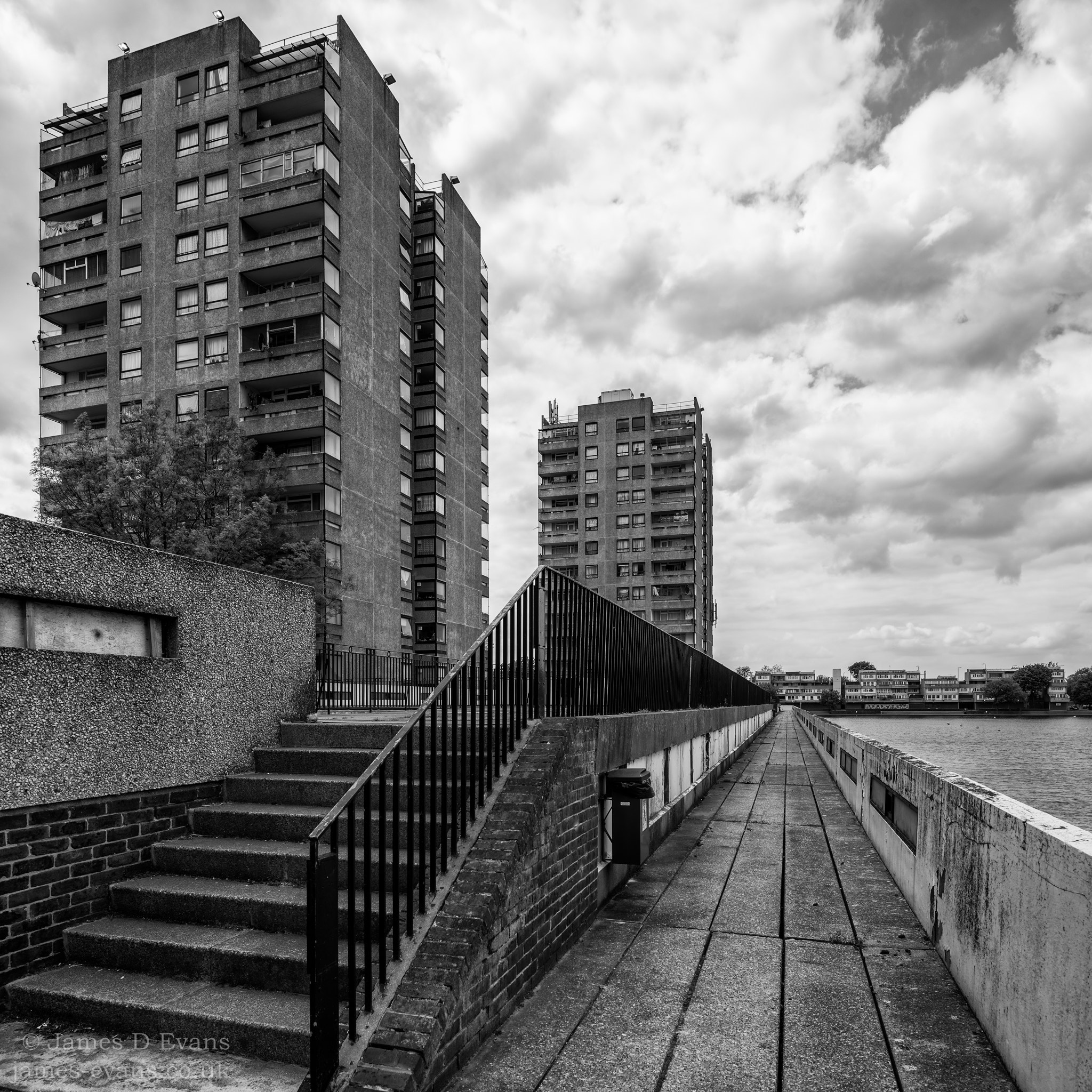 Nikon D750 + Nikon PC-E Nikkor 24mm F3.5D ED Tilt-Shift sample photo. Southmere towers - thamesmead photography