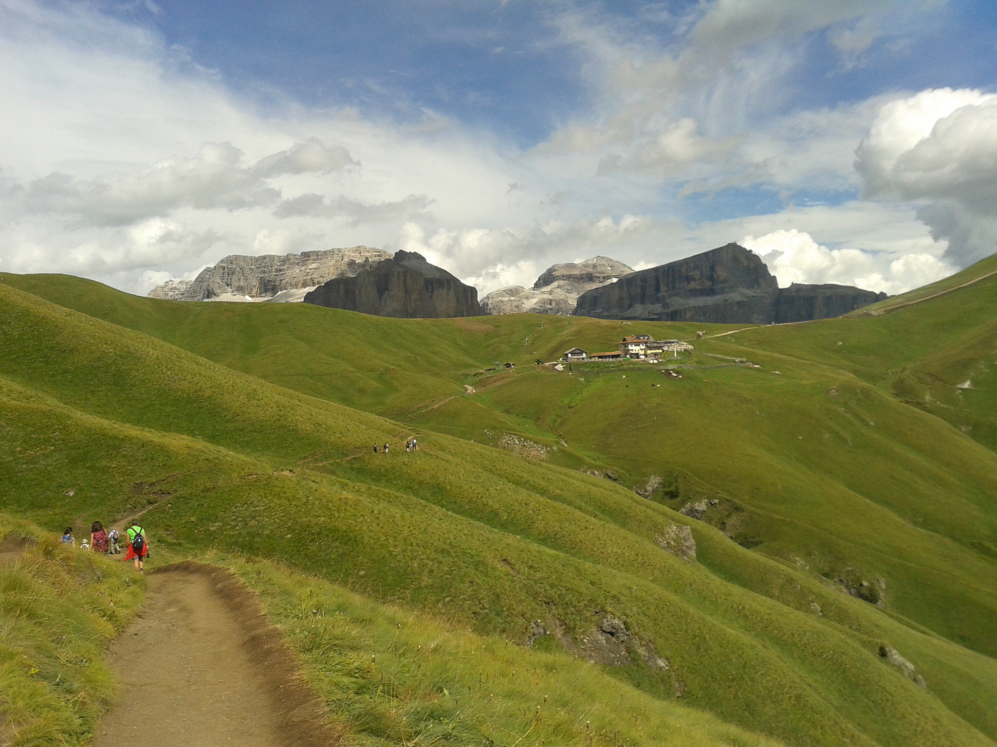 Samsung Galaxy S Advance sample photo. Passo sella, dolomiti, italy photography