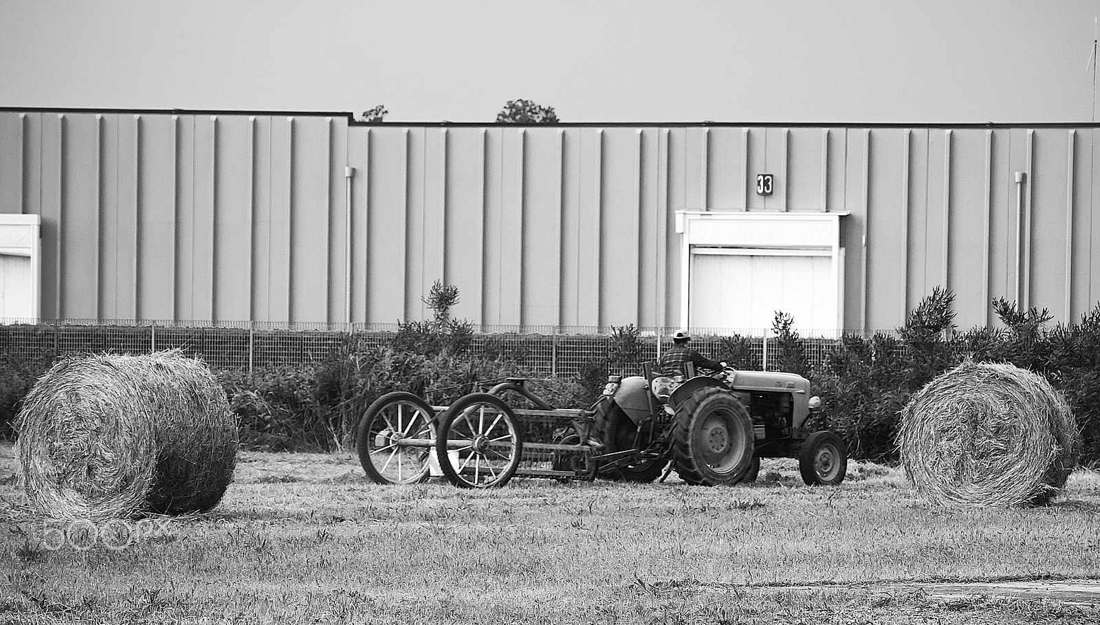 Nikon D3000 sample photo. Tractors war photography
