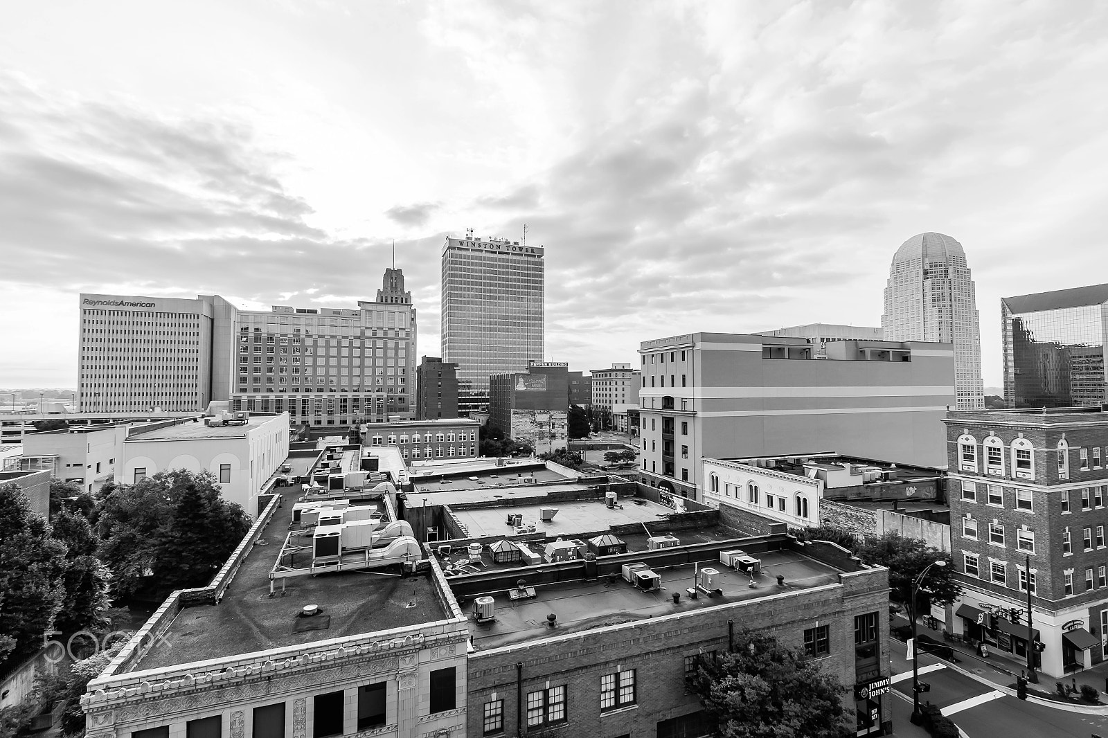 Canon EF-S 10-22mm F3.5-4.5 USM sample photo. Downtown winston-salem, nc photography