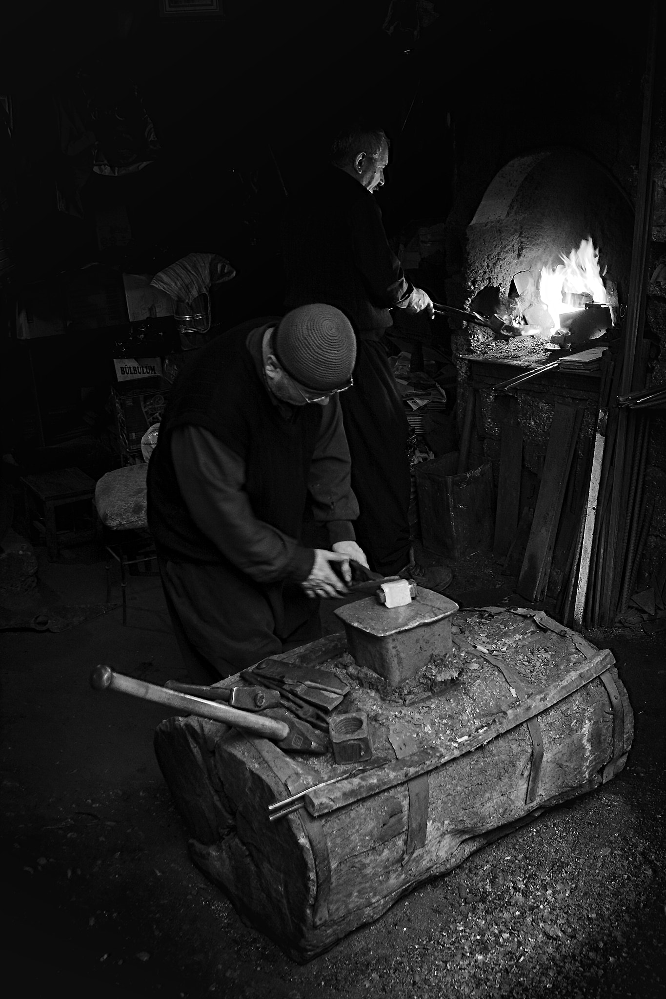 Canon EOS 50D + Canon EF 24mm F2.8 sample photo. Blacksmith 2 photography