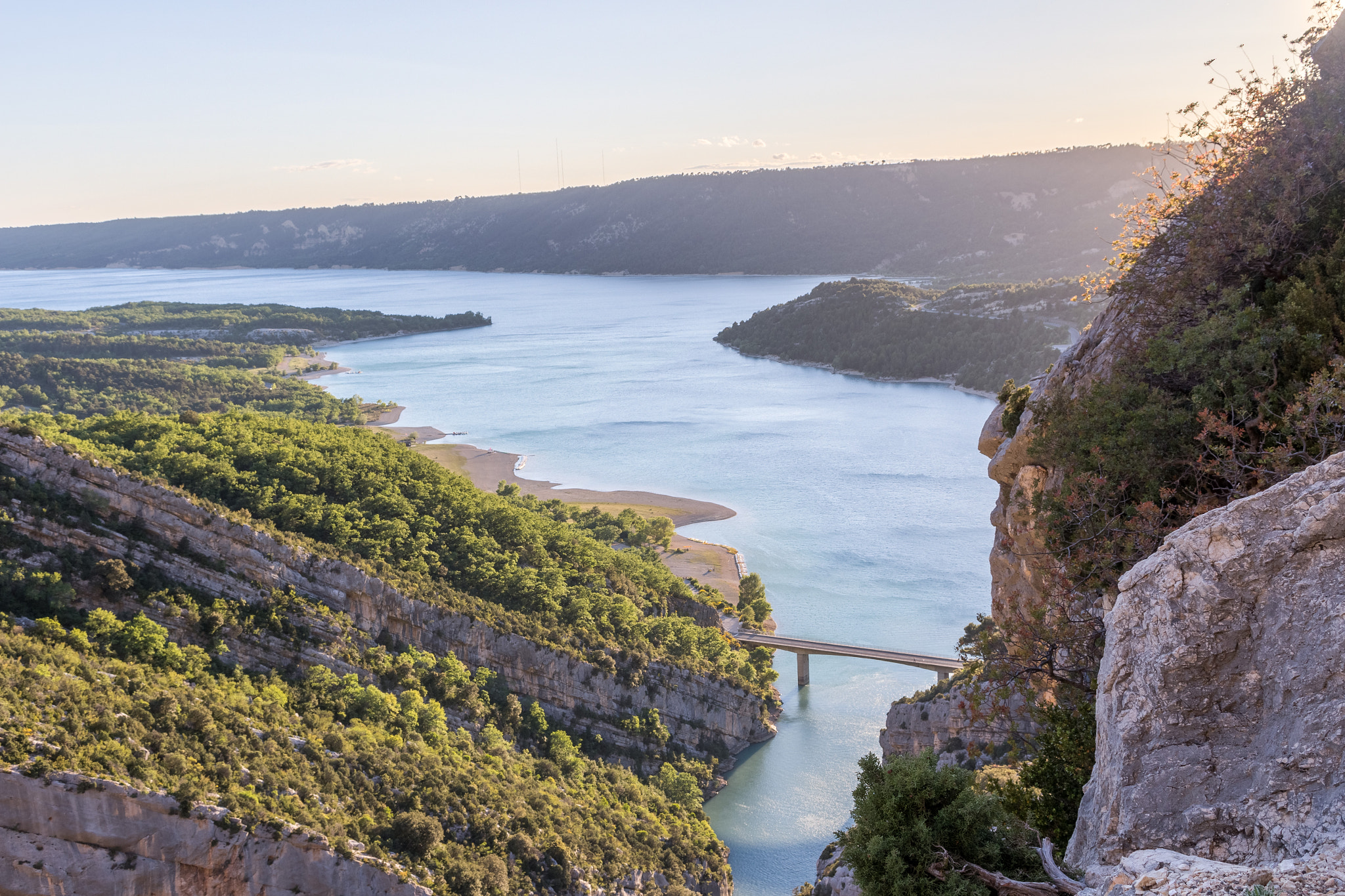 Canon EOS 60D + Sigma 18-50mm F2.8-4.5 DC OS HSM sample photo. Enjoy the view - lac de sainte-croix photography