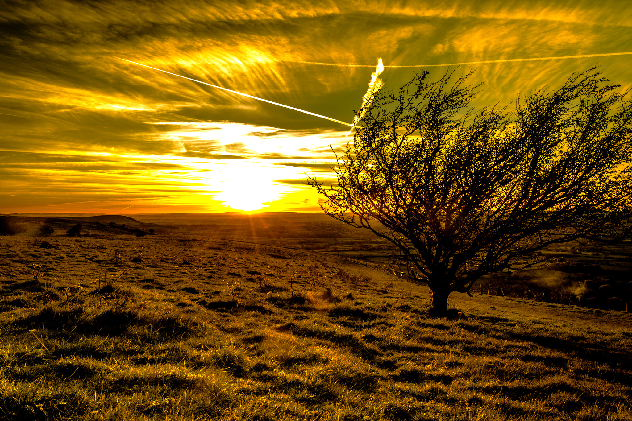 Canon EF-S 10-18mm F4.5–5.6 IS STM sample photo. Ditchling beacon sunset photography