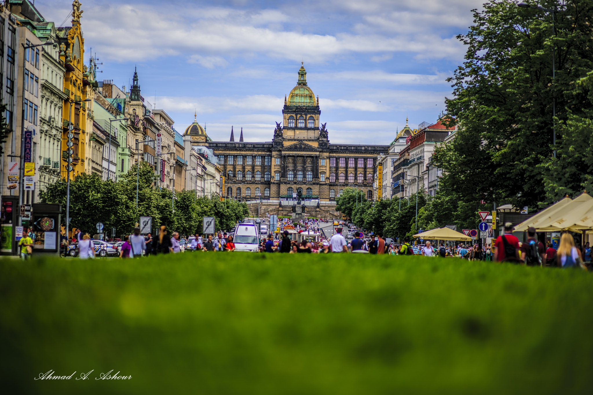 Nikon D3X + Sigma 85mm F1.4 EX DG HSM sample photo. Evening in prague  photography