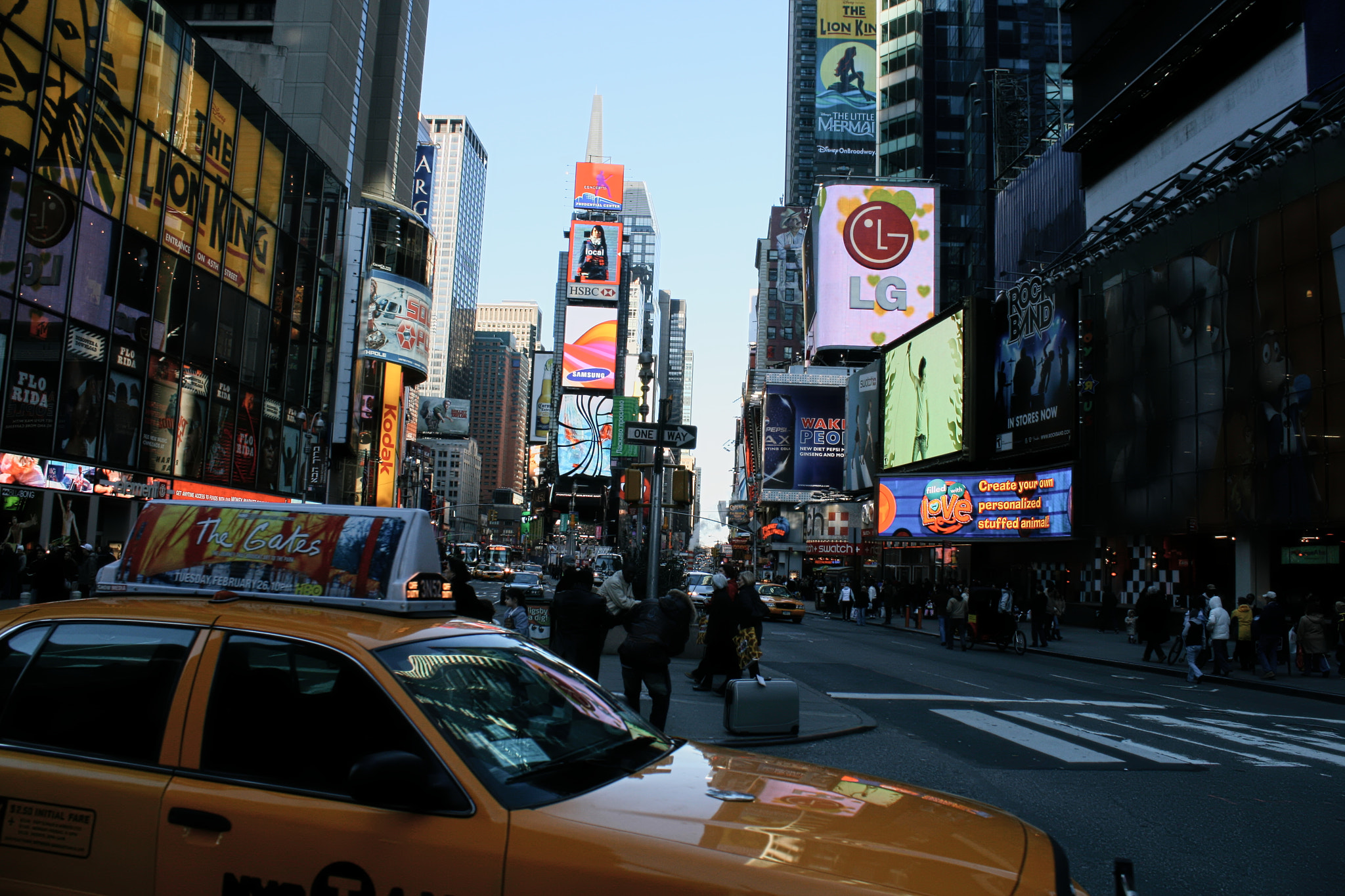 Canon EOS 400D (EOS Digital Rebel XTi / EOS Kiss Digital X) sample photo. Time square - 2008 photography