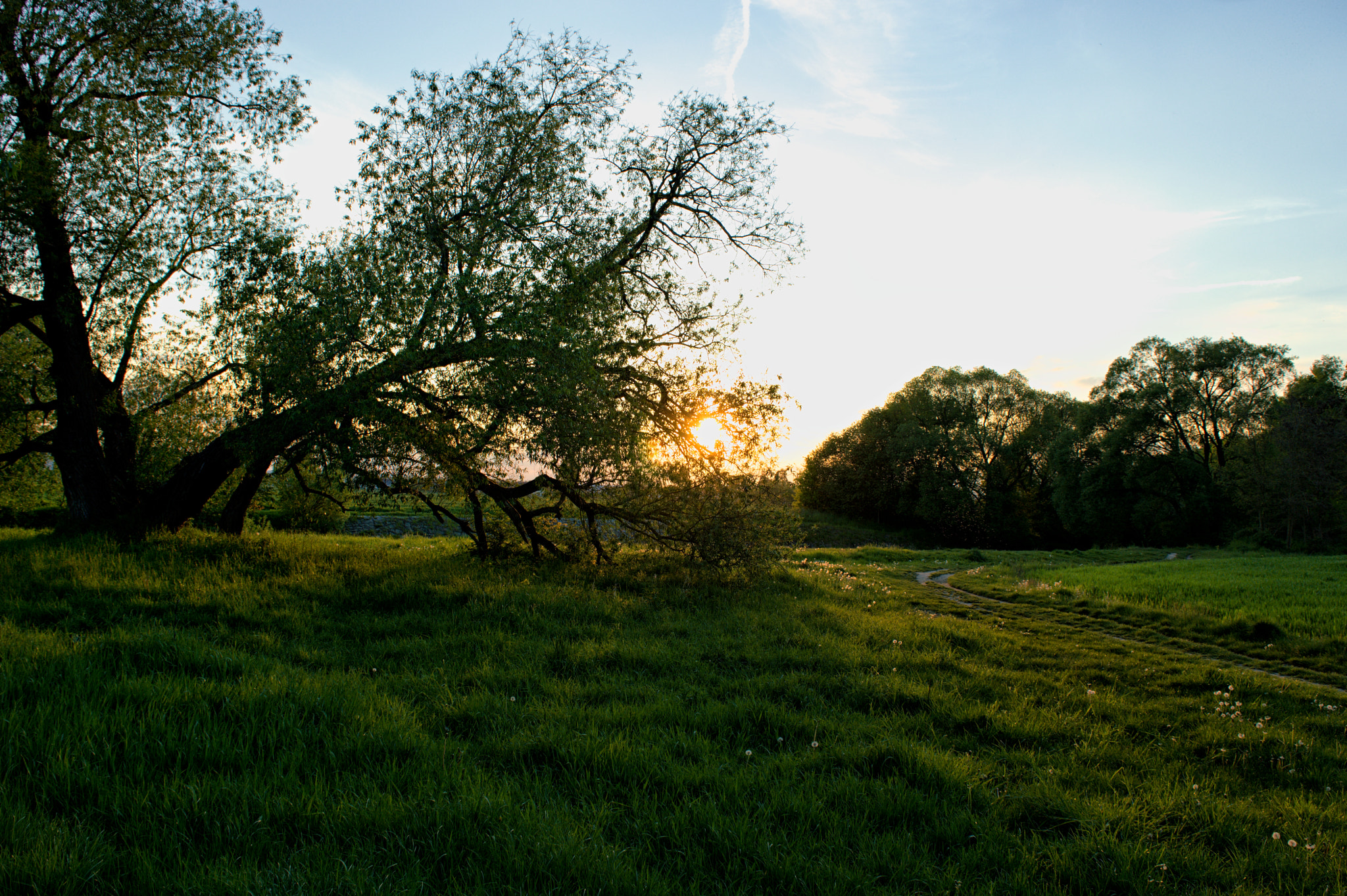 Nikon D3200 + 18.00 - 55.00 mm f/3.5 - 5.6 sample photo. Sunset photography