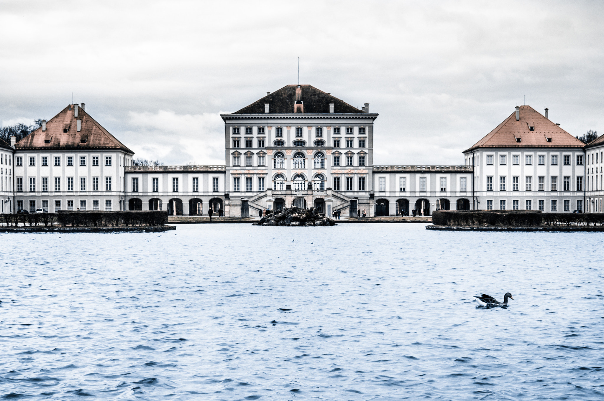 Sony Alpha NEX-5N + Sigma 30mm F2.8 EX DN sample photo. Nymphenburg castle photography