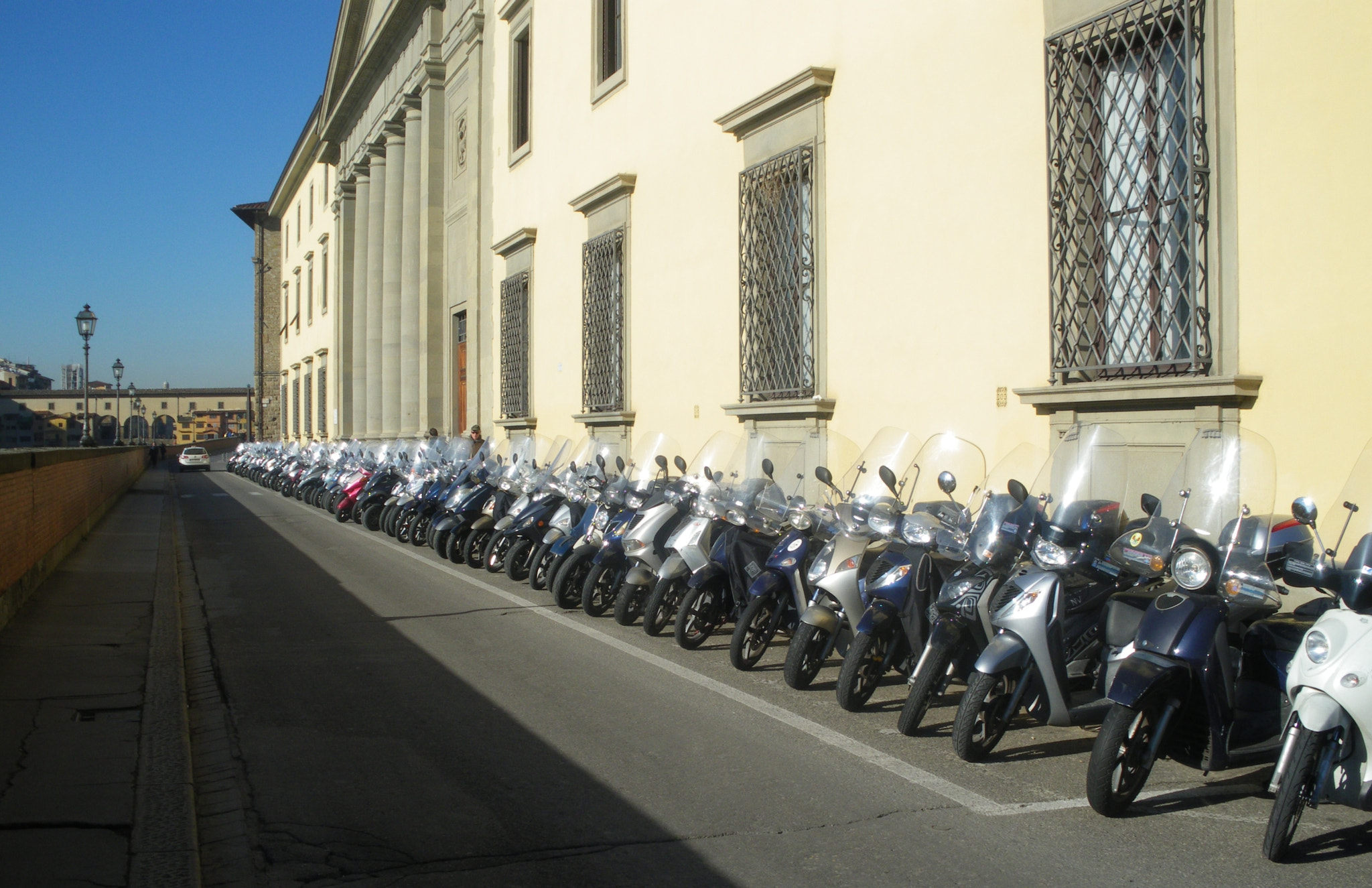 Pentax Optio M50 sample photo. Vespas, vespas and more vespas photography
