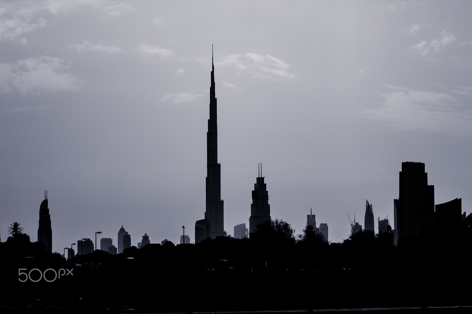Canon EF 70-200mm F2.8L IS II USM sample photo. Dubai skyline photography