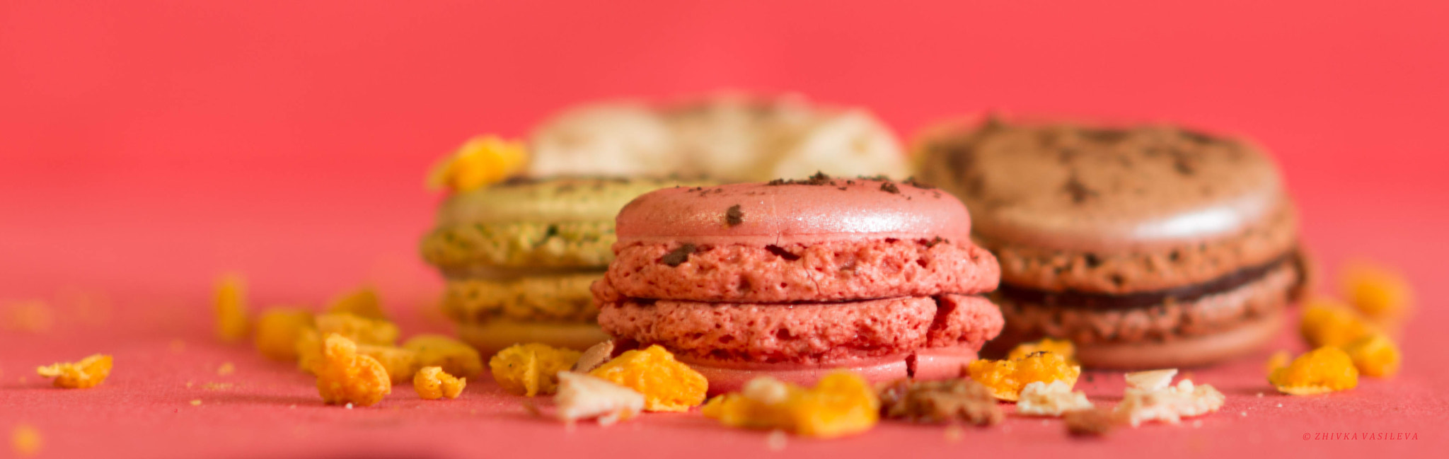 Nikon D800E + AF DC-Nikkor 135mm f/2D sample photo. Macarons c photography