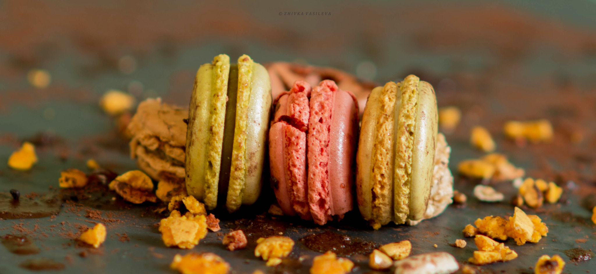 Nikon D800E + AF DC-Nikkor 135mm f/2D sample photo. Macarons e photography