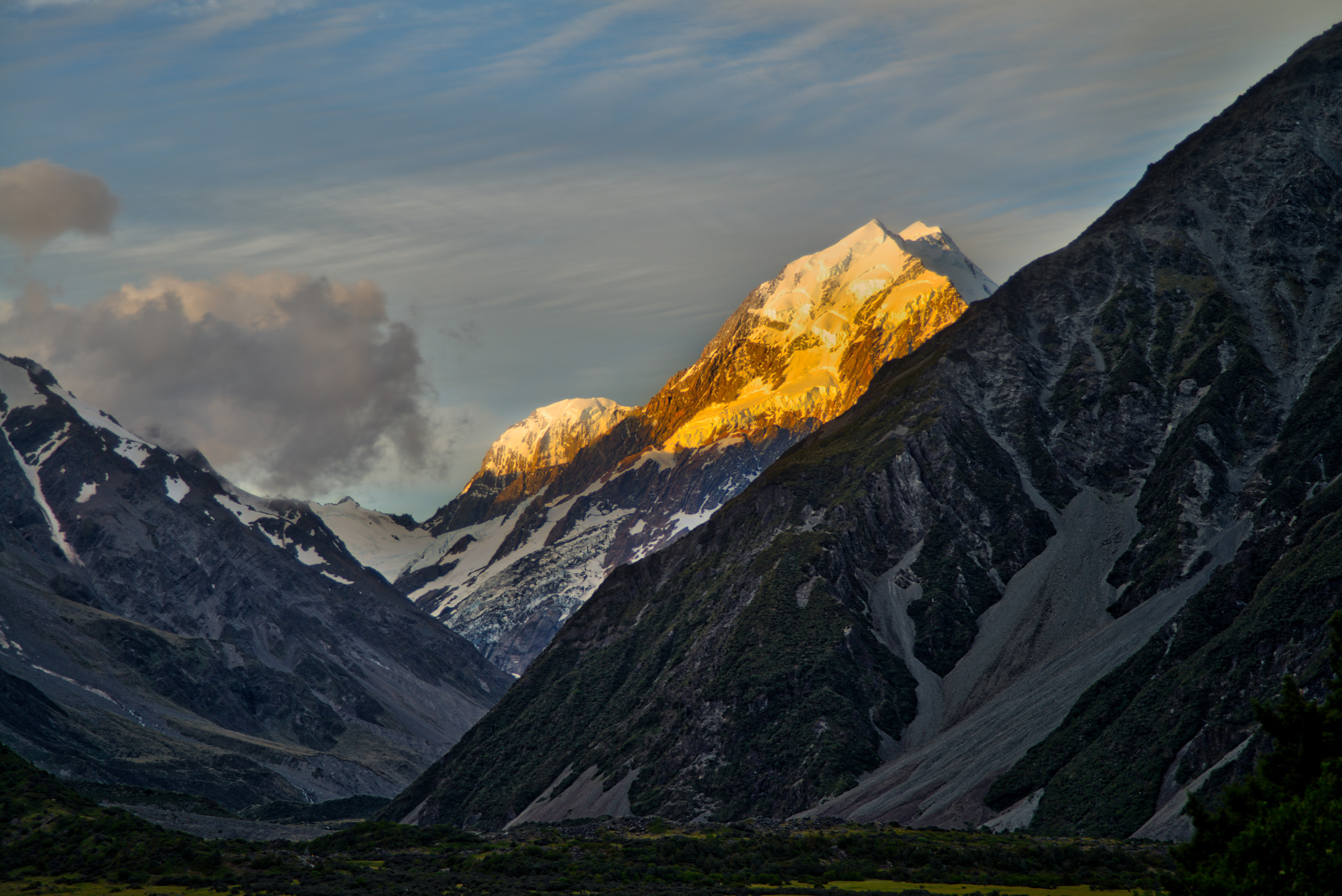 Sigma ZOOM-alpha 35-135mm F3.5-4.5 sample photo. Mount cook photography