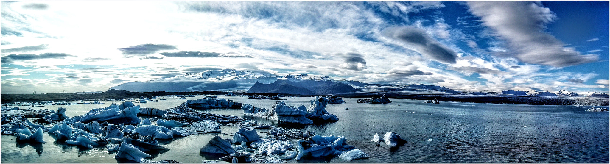 Kodak EASYSHARE M530 DIGITAL CAMERA sample photo. Ice lagoon photography