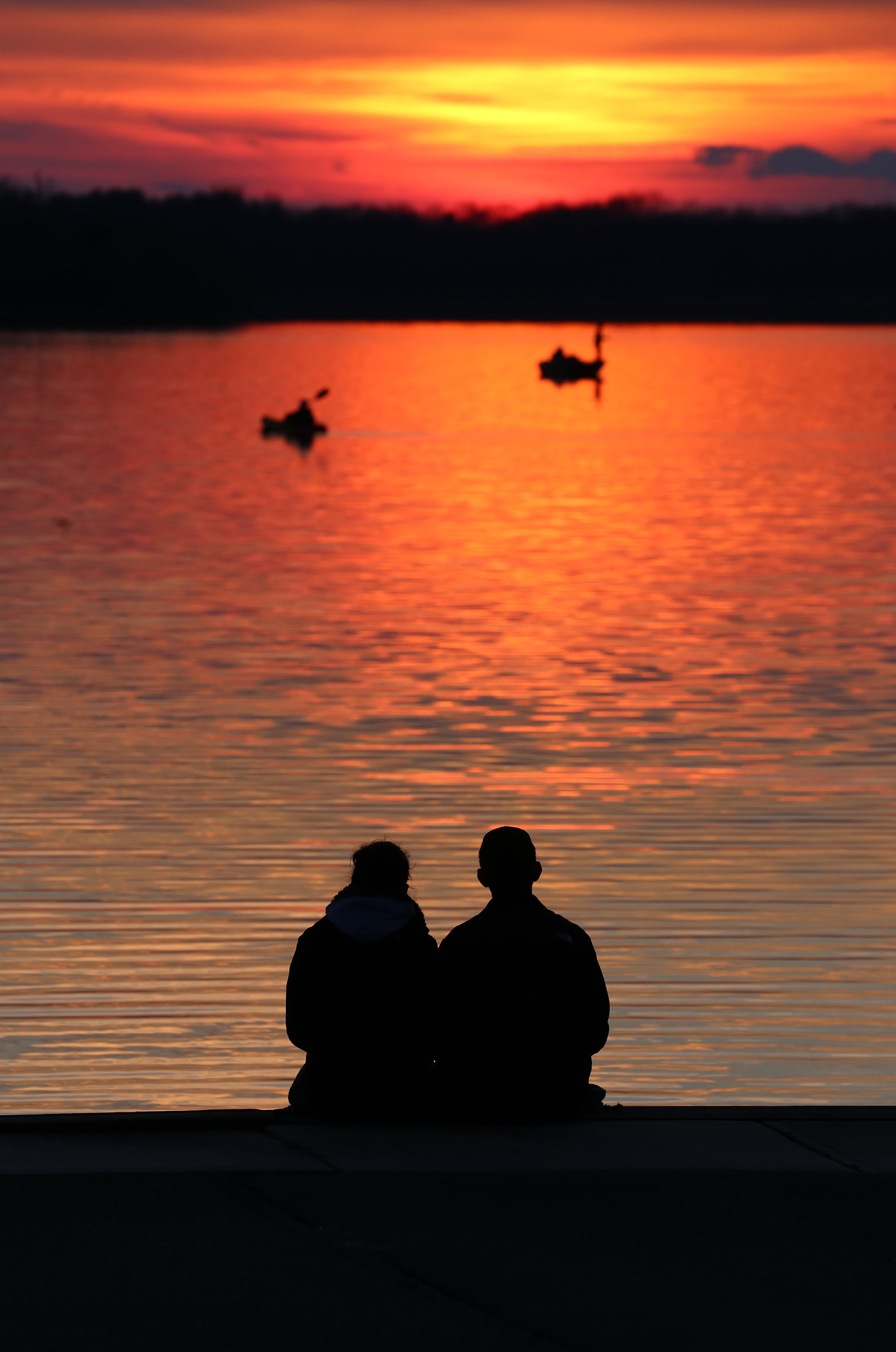 Canon EF 70-300mm F4-5.6L IS USM sample photo. Sunset photography