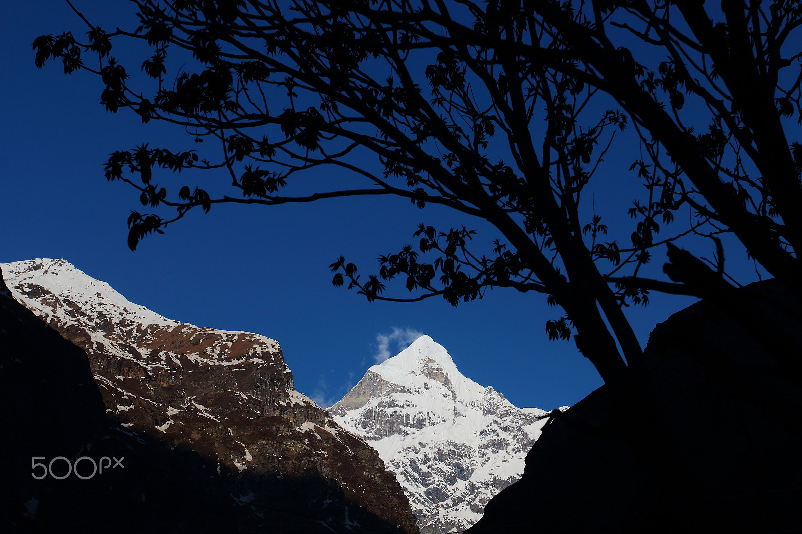 Canon EOS 1200D (EOS Rebel T5 / EOS Kiss X70 / EOS Hi) + Canon EF 17-40mm F4L USM sample photo. Mt. nilkantha @ badrinath, uttarakhand, india photography