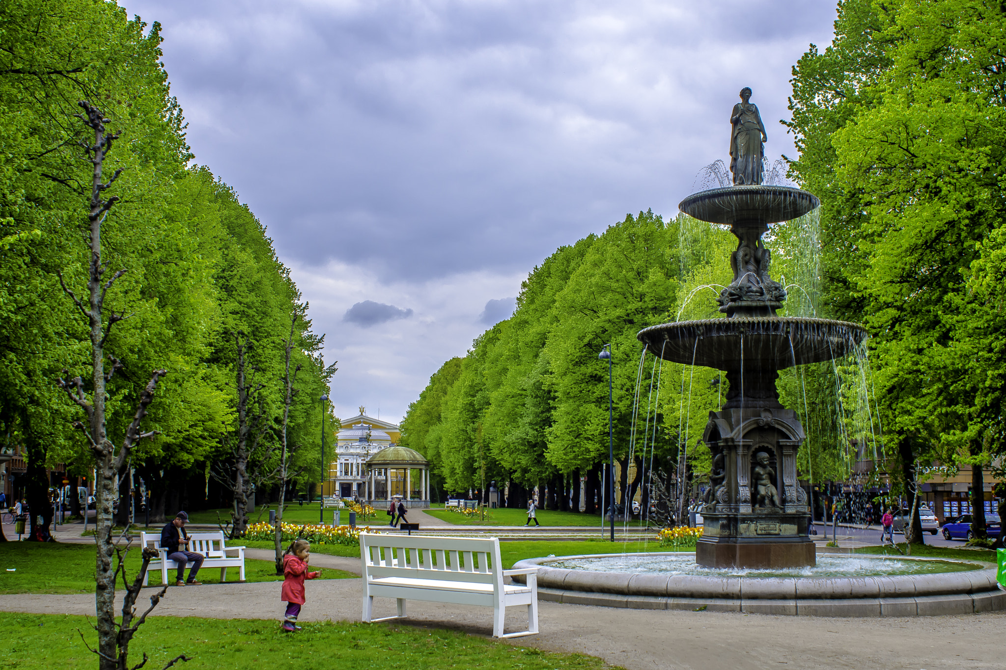 AF Zoom-Nikkor 28-85mm f/3.5-4.5 sample photo. The esplanade hdr photography