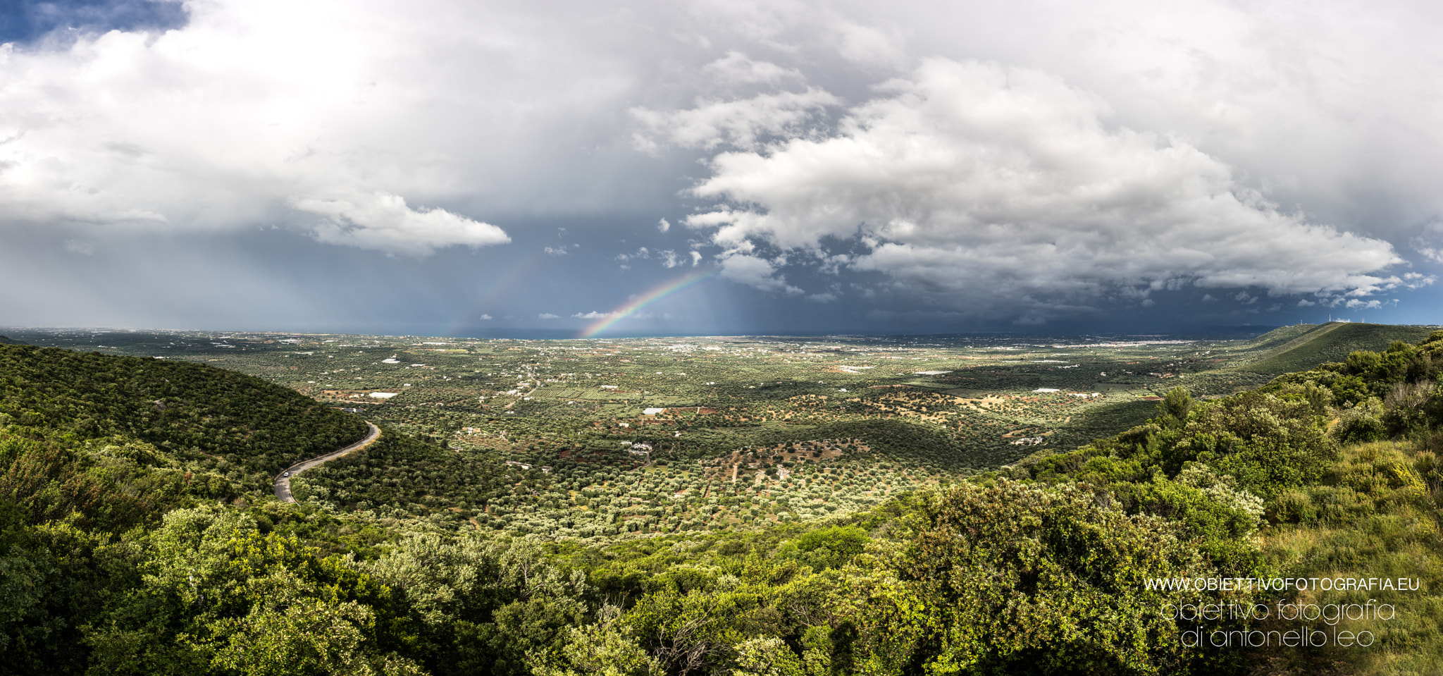 Sony FE 28mm F2 sample photo. Double rainbow in apulia photography