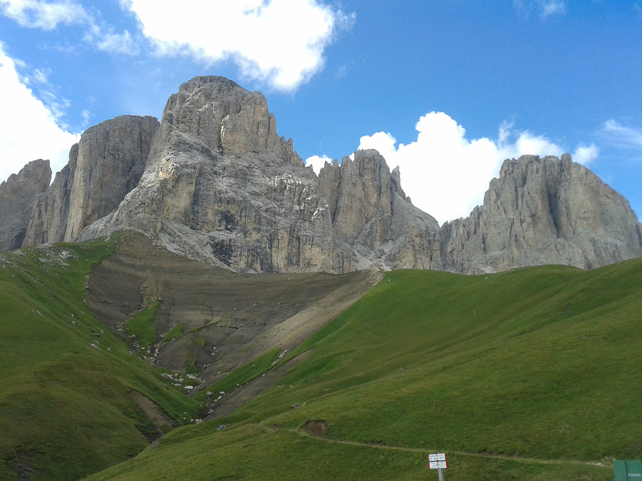 Samsung Galaxy S Advance sample photo. Passo sella, dolomiti, italy photography