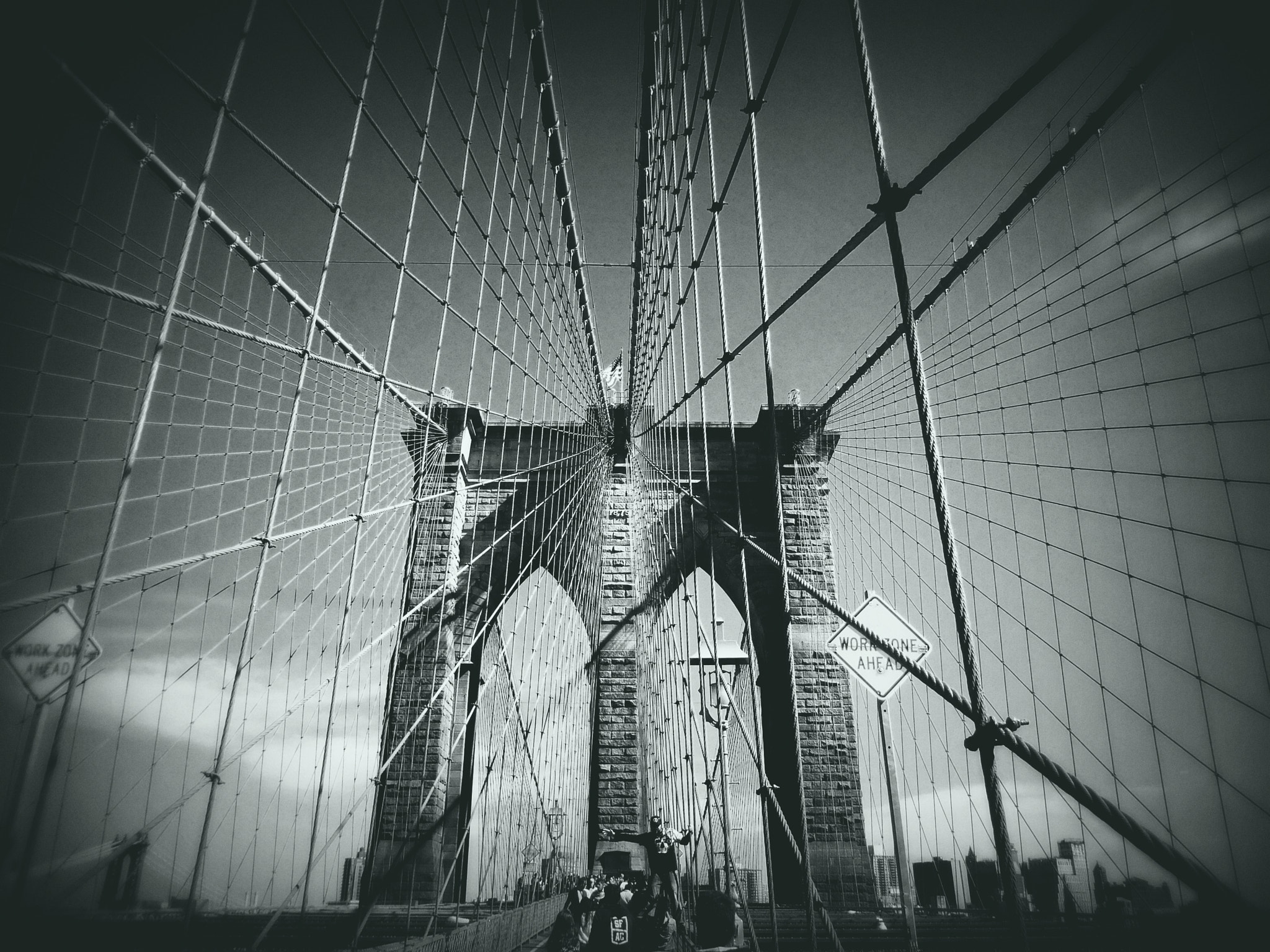Nikon Coolpix S6900 sample photo. Brooklyn bridge photography
