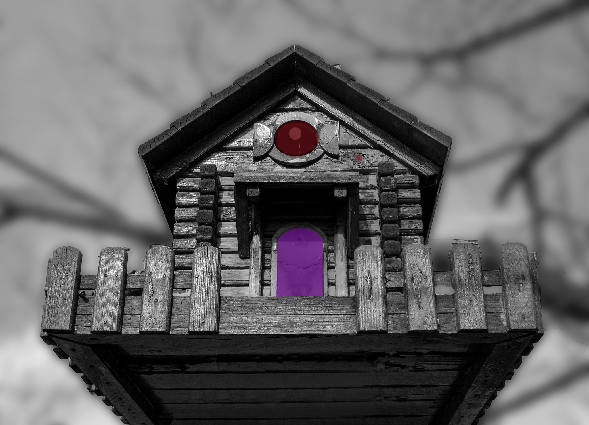 Canon POWERSHOT A620 sample photo. Birdhouse photography
