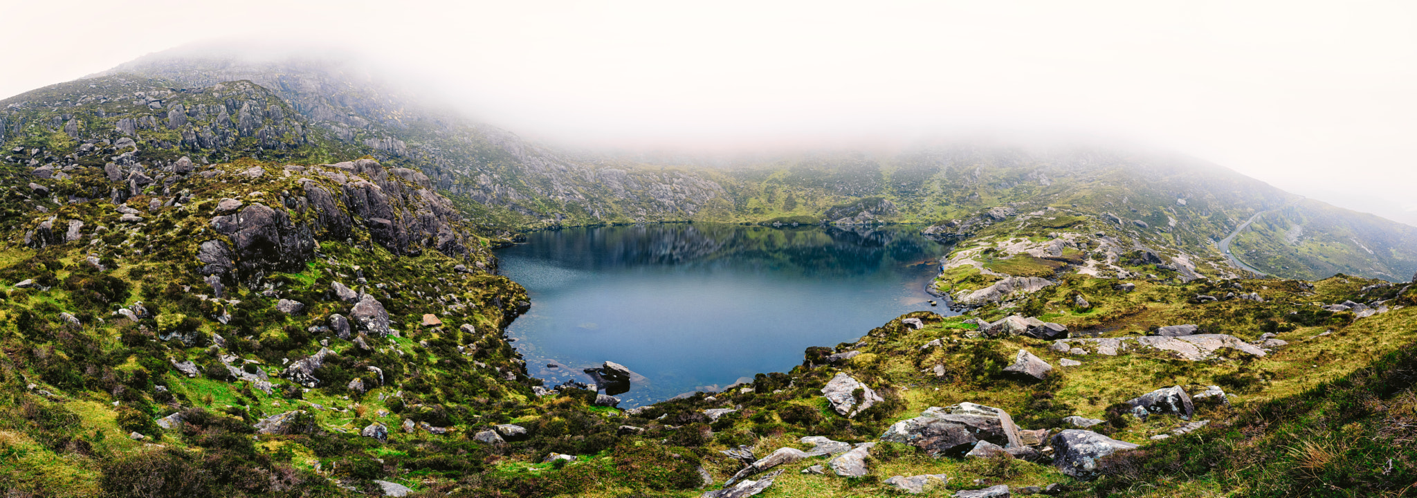 Sony a7 + Sony 20mm F2.8 sample photo. Connor pass, dingle peninsula, ireland photography