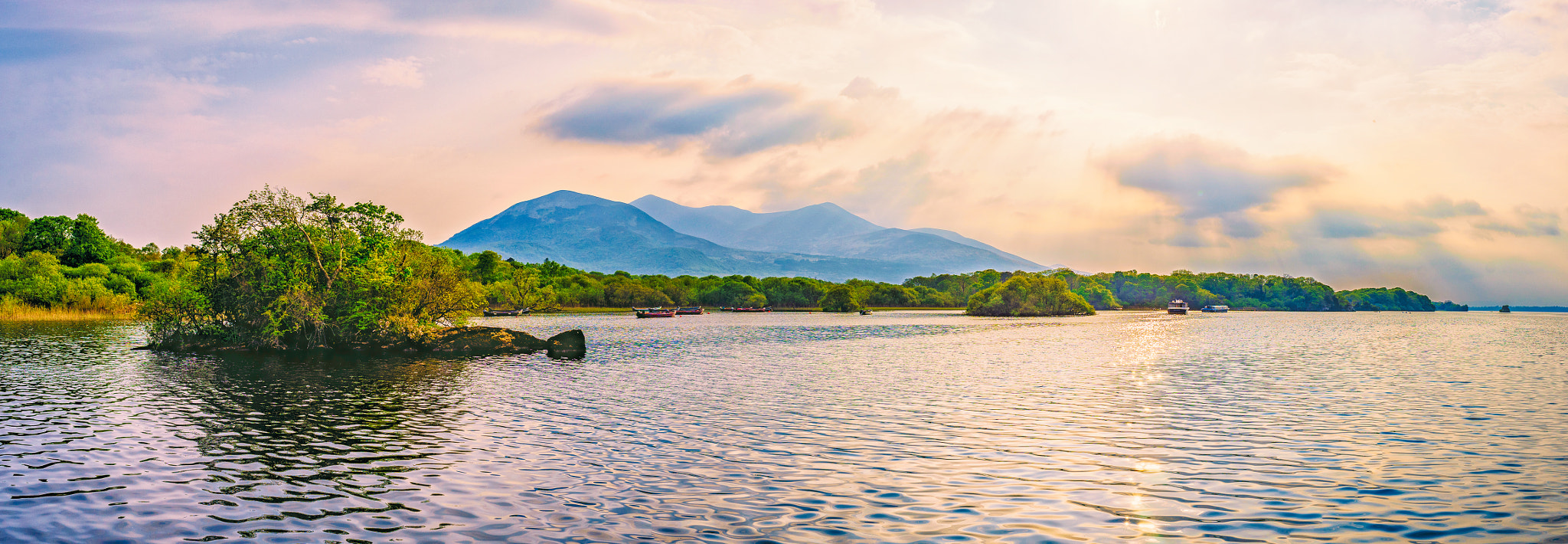 Sony a7 + Sony 28mm F2.8 sample photo. Lough leane, county kerry, ireland photography