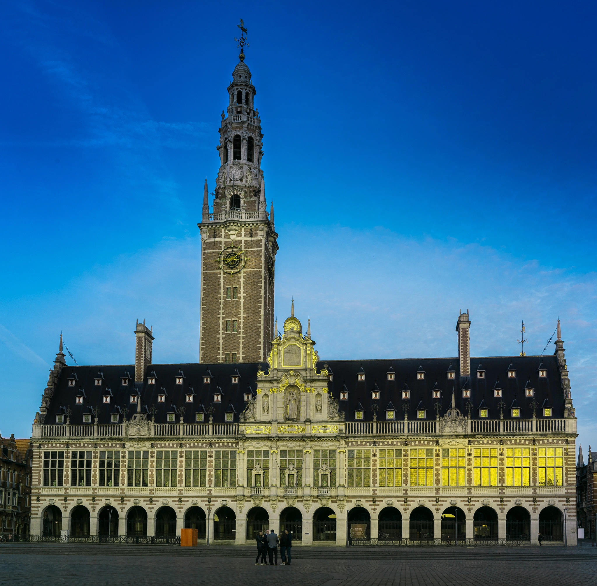 Canon EOS 6D + Canon EF 50mm f/1.8 sample photo. Leuven, university library, belgium photography