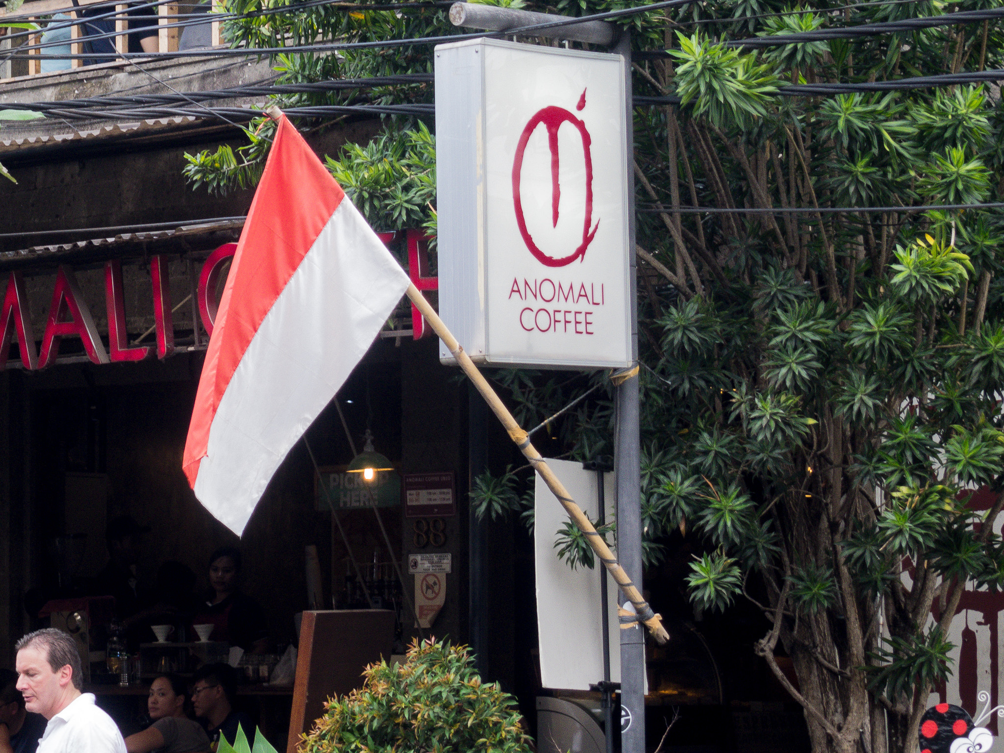 Olympus M.Zuiko Digital 14-42mm F3.5-5.6 II R sample photo. Flag of indonesia photography