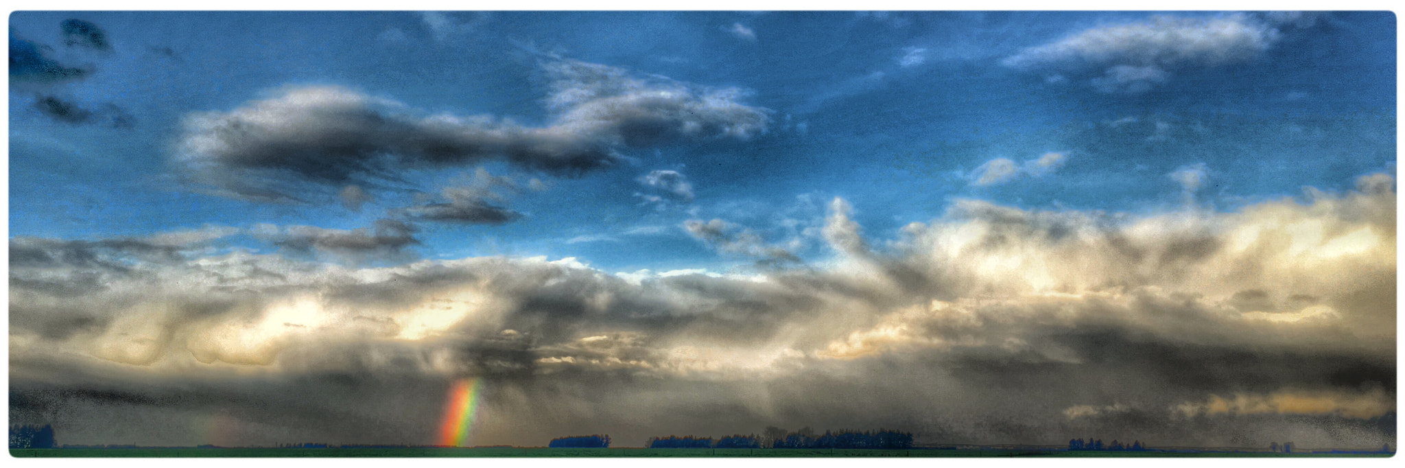 Apple iPhone8,4 sample photo. Big southerly storm heading north towards christchurch, new zealand photography