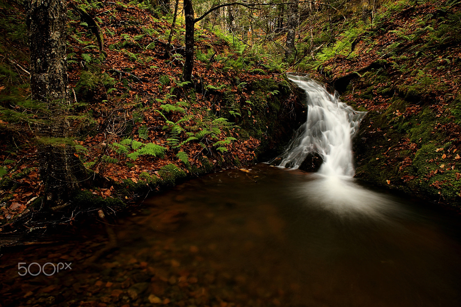 Canon EF 22-55mm f/4-5.6 USM sample photo. Westchester river cascade photography