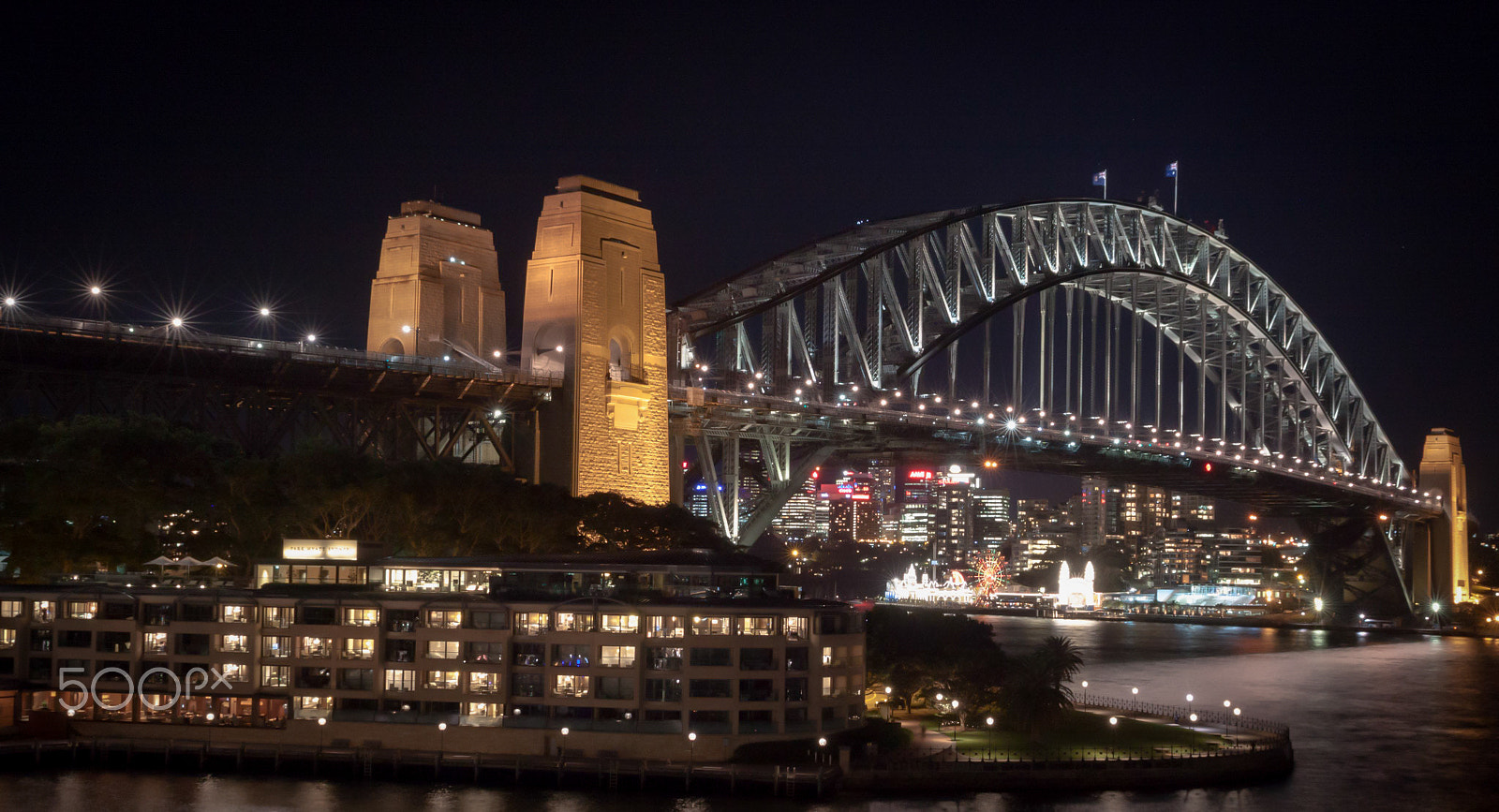 Canon EOS 50D + Sigma 24-70mm F2.8 EX DG Macro sample photo. Sydney harbour bridge photography