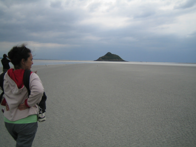 Canon DIGITAL IXUS 40 sample photo. Ile de tombelaine mt saint michel photography