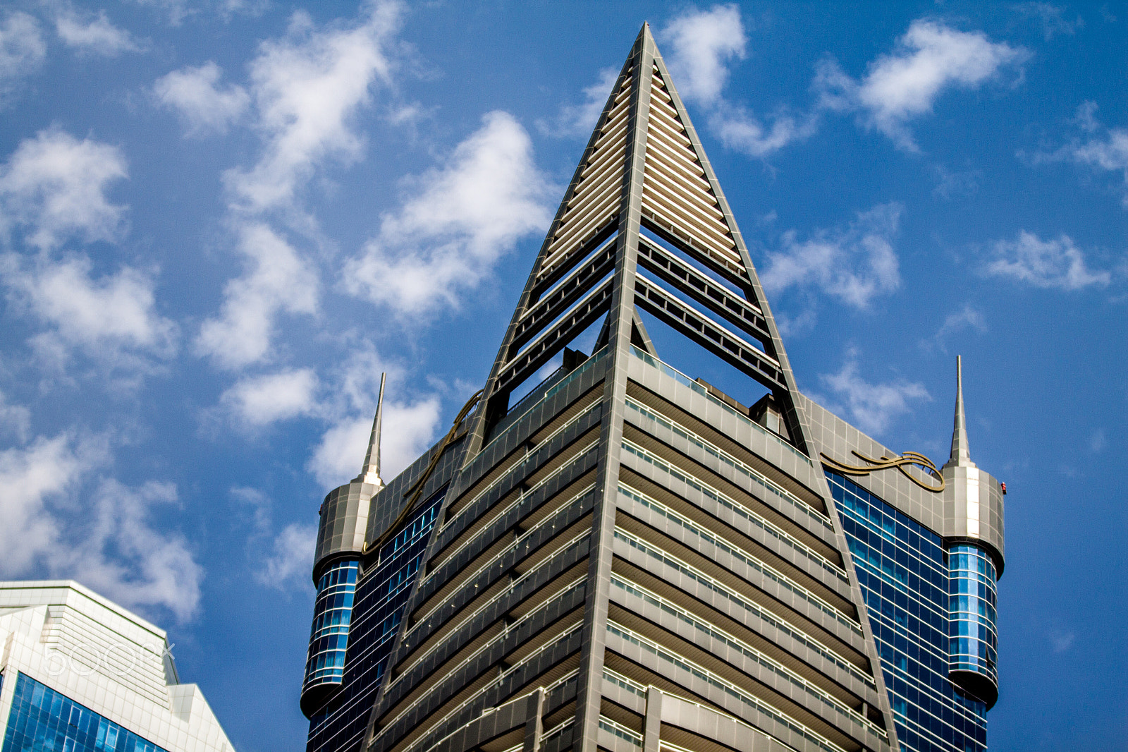 Canon EF 70-200mm F2.8L IS II USM sample photo. Dubai skyscraper photography