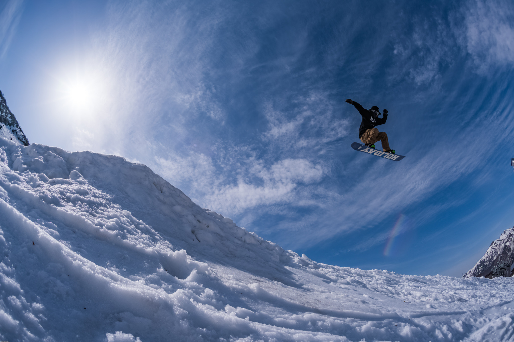 Sony a7R II + Sony 16mm F2.8 Fisheye sample photo. Air walk! photography