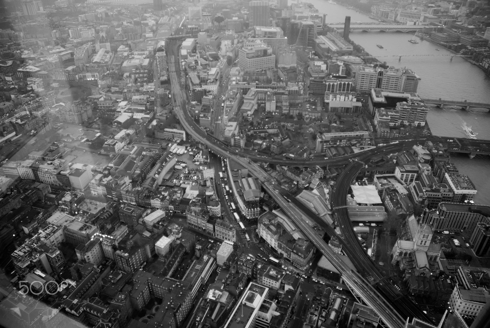 Nikon D60 sample photo. The view from the shard photography