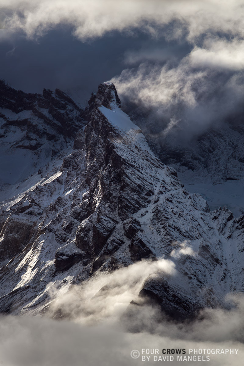 Canon EF 70-200mm F2.8L USM sample photo. Mist and stone photography
