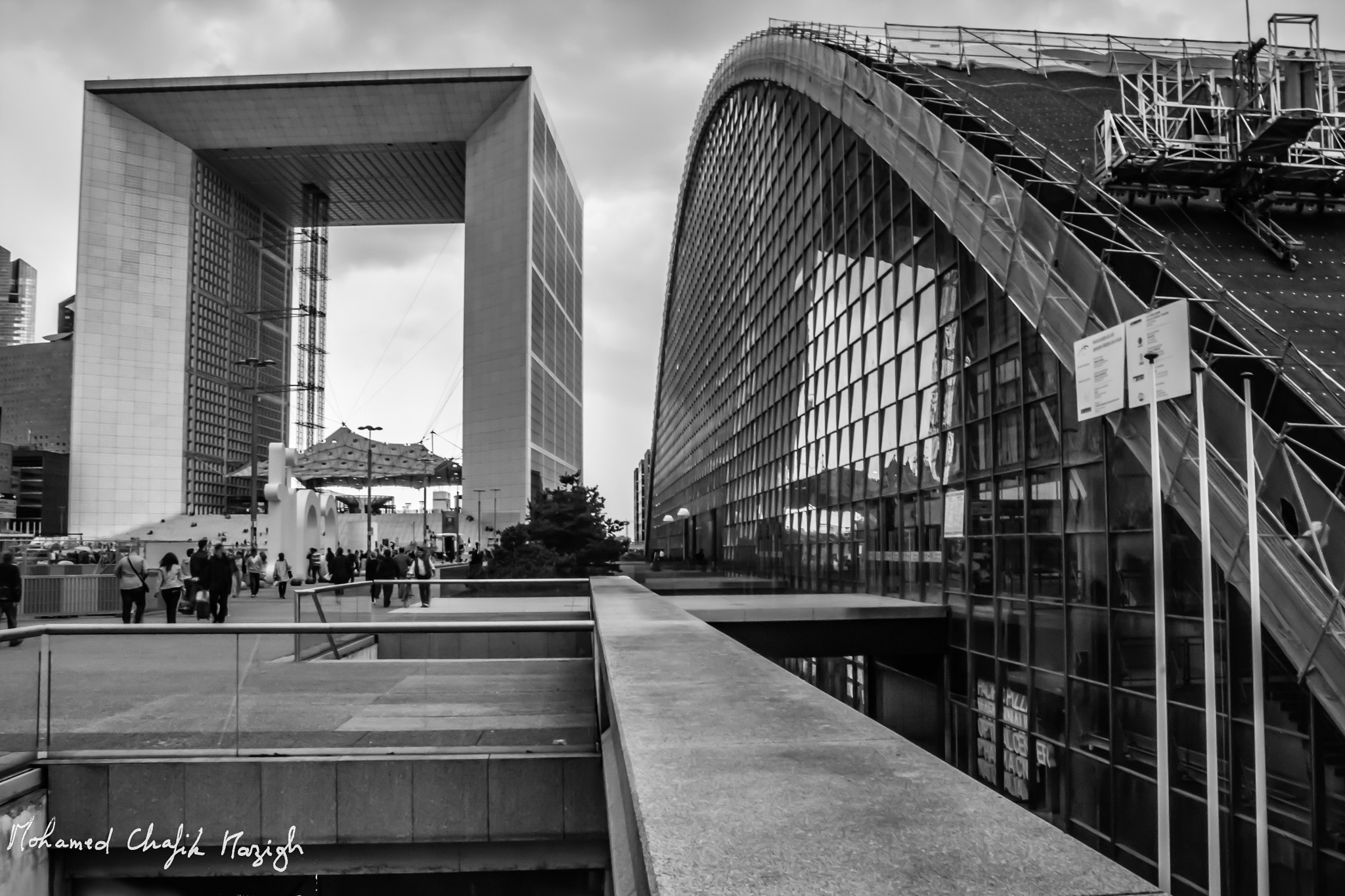 Canon EF-S 18-55mm F3.5-5.6 sample photo. Cnit,grande arche photography
